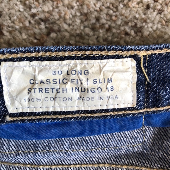 Martin + OSA Classic Fit/Slim Stretch Jeans 30L - Picture 6 of 8